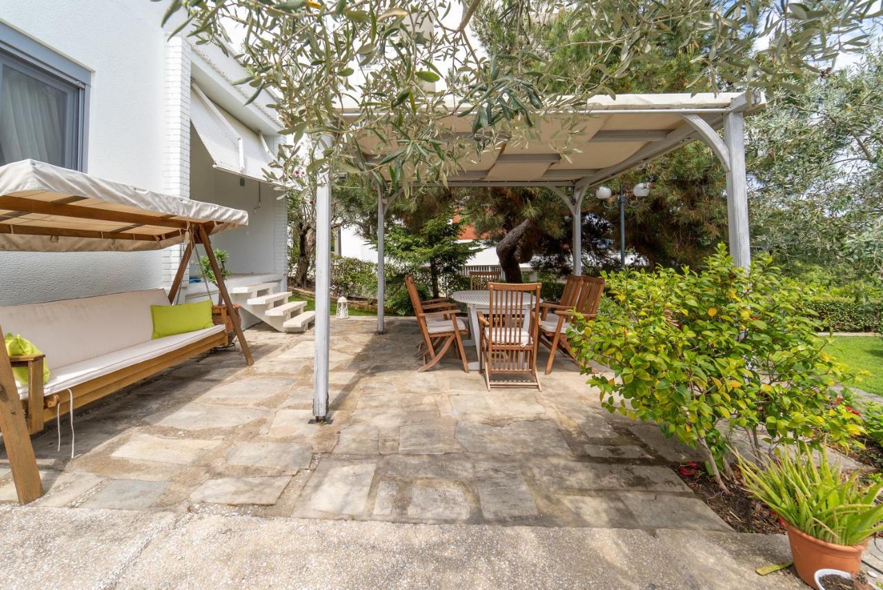 Villa Elia Kavala - Mediterranean Holiday Villa Палайон-Ціфікіон Екстер'єр фото