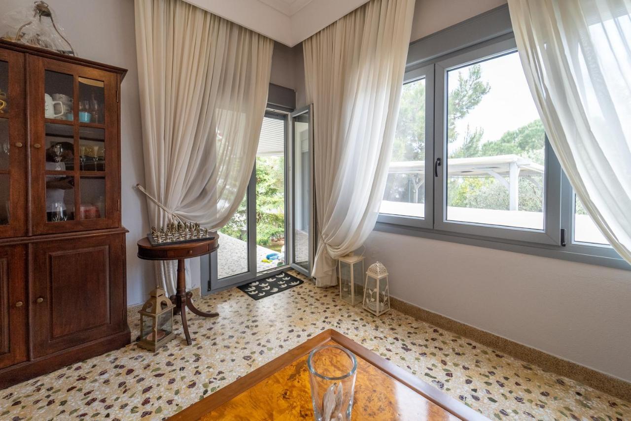 Villa Elia Kavala - Mediterranean Holiday Villa Палайон-Ціфікіон Екстер'єр фото